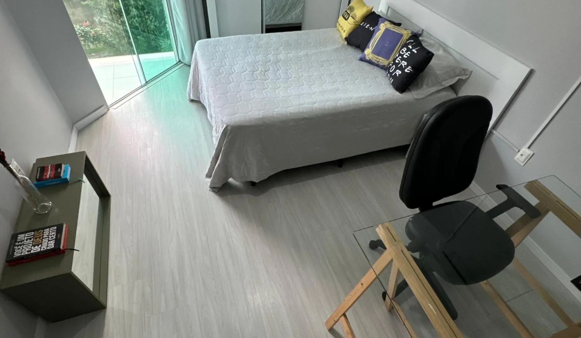 Quarto Confortavel Com Tv, Ar E Sacada Vista Jardim Florianópolis
